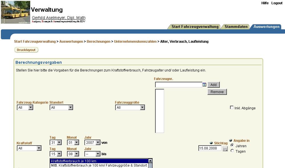 Unternehmenskennzahlen